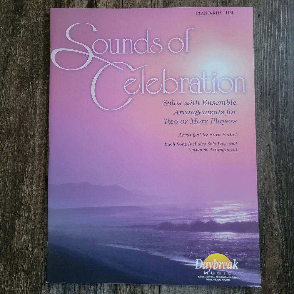 Sounds of Celebration Solos w Ensemble Arrangements Piano Sheet Music